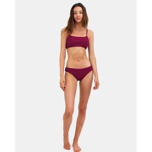 MOSMANN AUSTRALIA HAVANA RIBBED BIKINI SWIM SET